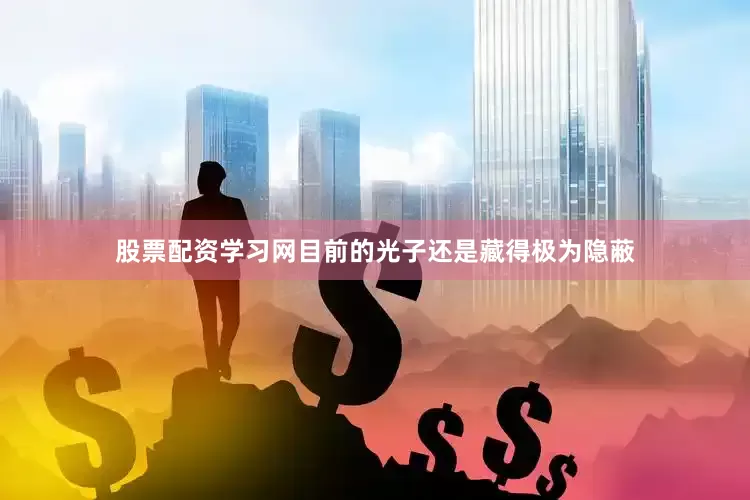 股票配资学习网目前的光子还是藏得极为隐蔽