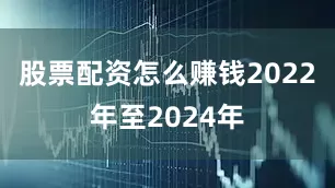 股票配资怎么赚钱2022年至2024年